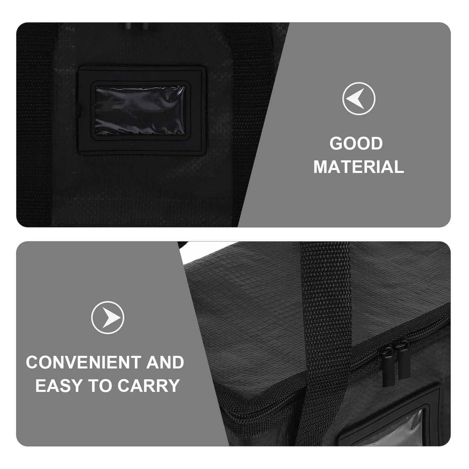 Insulation Bags Shopping Insulated Grocery Reusable Portable for Groceries Cooler Woven Tote Large
