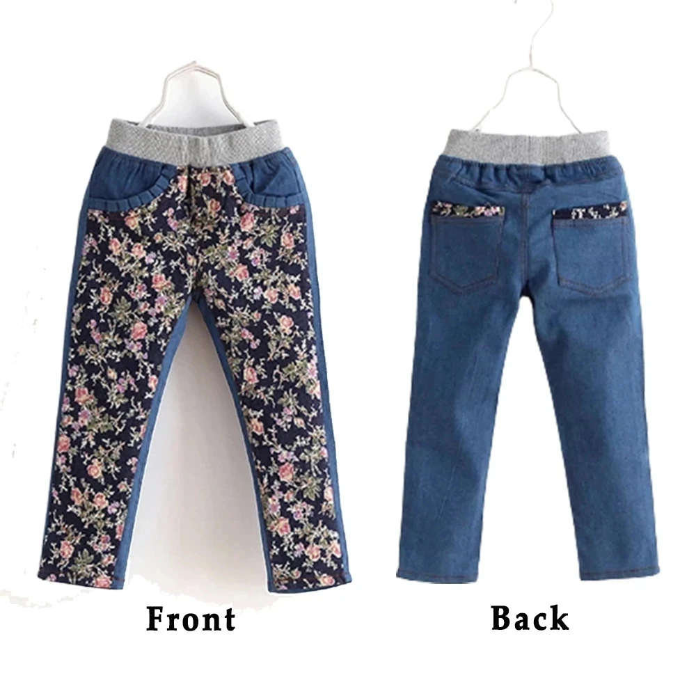 Girls Shorts Baby Letter Printed Denim Short Pants 2 To 8 Years Old Kids Jeans Spring Summer New Children's Clothing