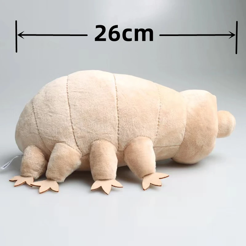 Water Bear High Fidelity Anime Cute Plushie Tardigrade Plush Toys Lifelike Animals Simulation Stuffed Doll Kawai Toy Gifts Kids 2