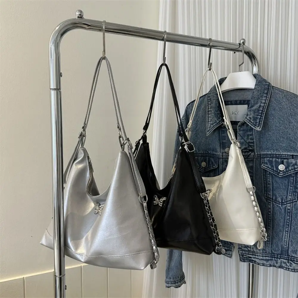 

Purses Shoulder Bag Casual Solid Color Bucket Bag Backpack PU Large Capacity Totes Bag Women
