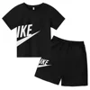 Brand Print Fan Clothes Children Teen T Shirt Suit Summer Top +shorts 2 Pcs Set Short Sleeve Casual Fashion Boys Girls Kid Set 4