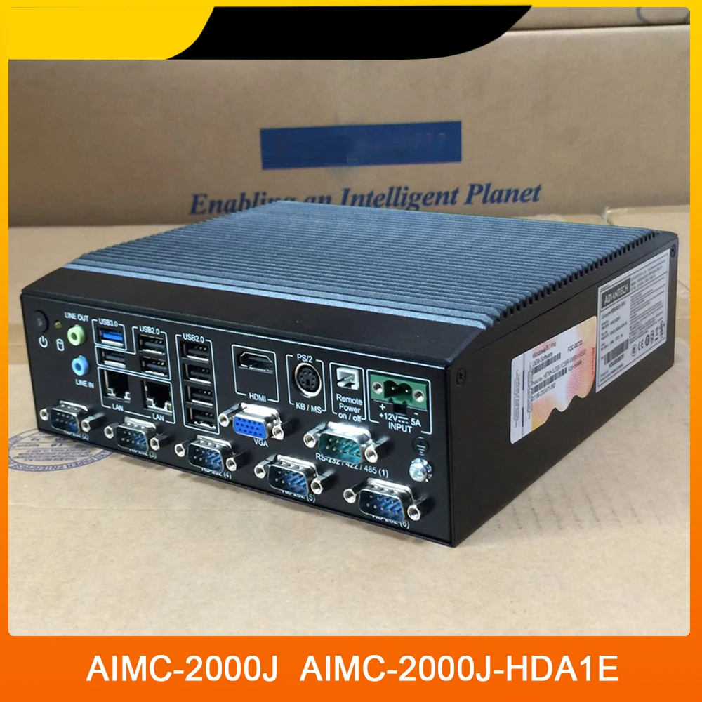 AIMC-2000J AIMC-2000J-HDA1E For Advantech Industrial Computer Embedded Industrial Ccomputer Fanless Computer Host Mmini Server