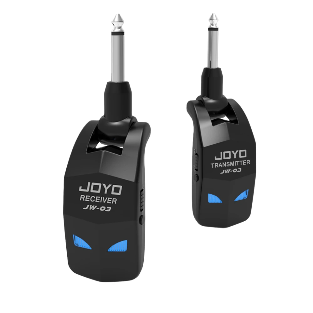 

JOYO JW-03 Wireless Guitar Transmitter and Receiver 2.4G Digital Electric Guitar Wireless System For Guitar Bass Amplifier