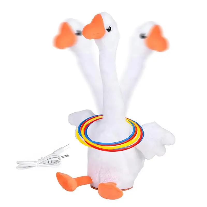 ring-game-kit-electronic-duck-outdoor-yard-game-carnival-duck-ring-toy-game-cute-animal-usb-duck-gioco-all'aperto-per-party-garden