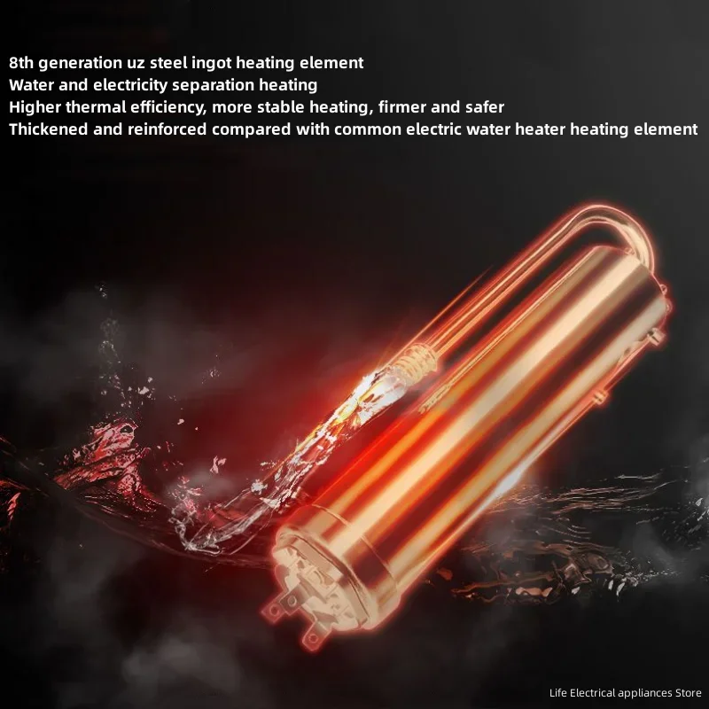 Intelligent Electric Water Heater Tankless Water Heater Household Fast Hot Bath Machine Apartment Hotel Bathroom Hot Shower 4