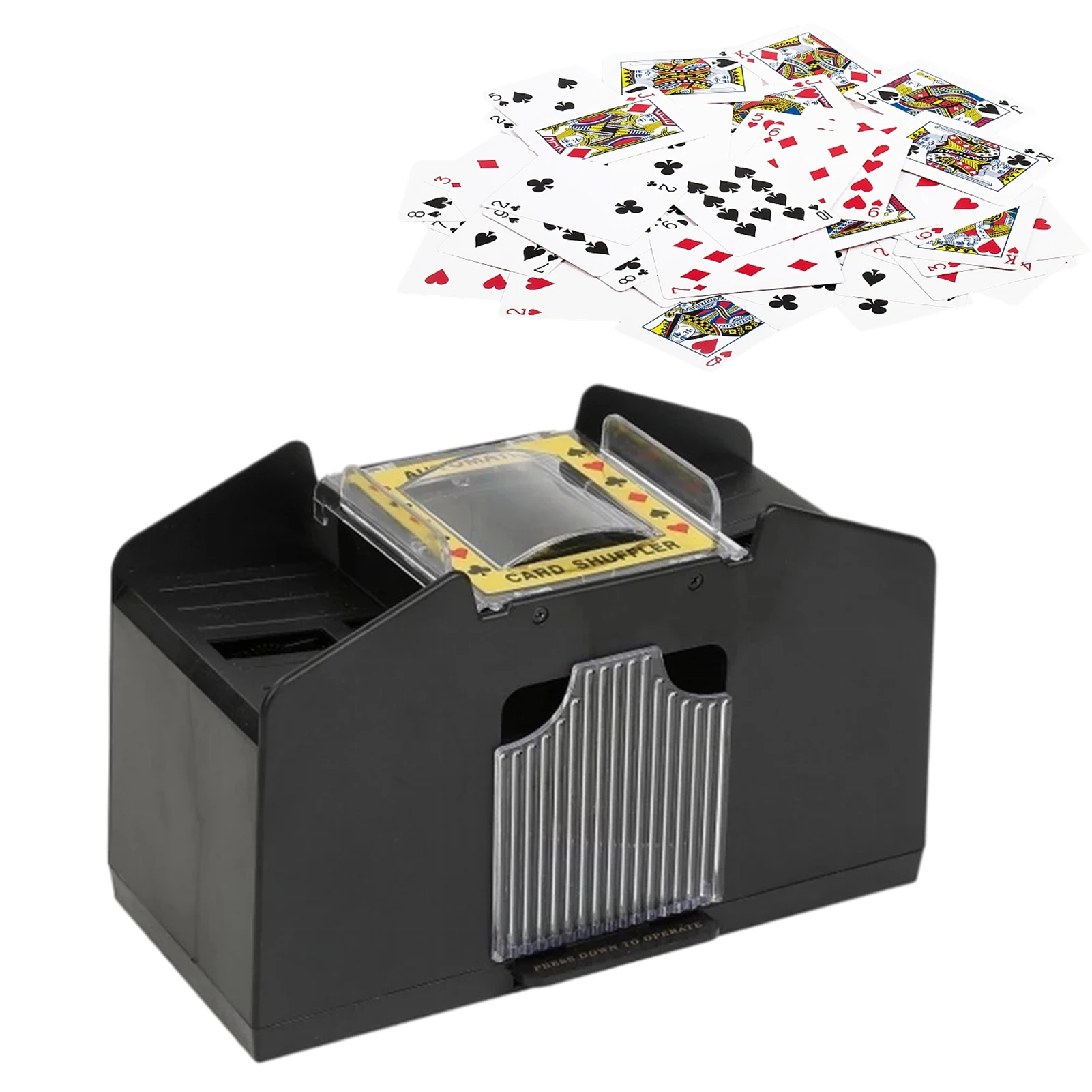 Shuffle Machine Playing Card Shuffler For Home Card Game Can Hold 2/4 Decks  Of Poker For Club Gaming And Home Party| | - AliExpress