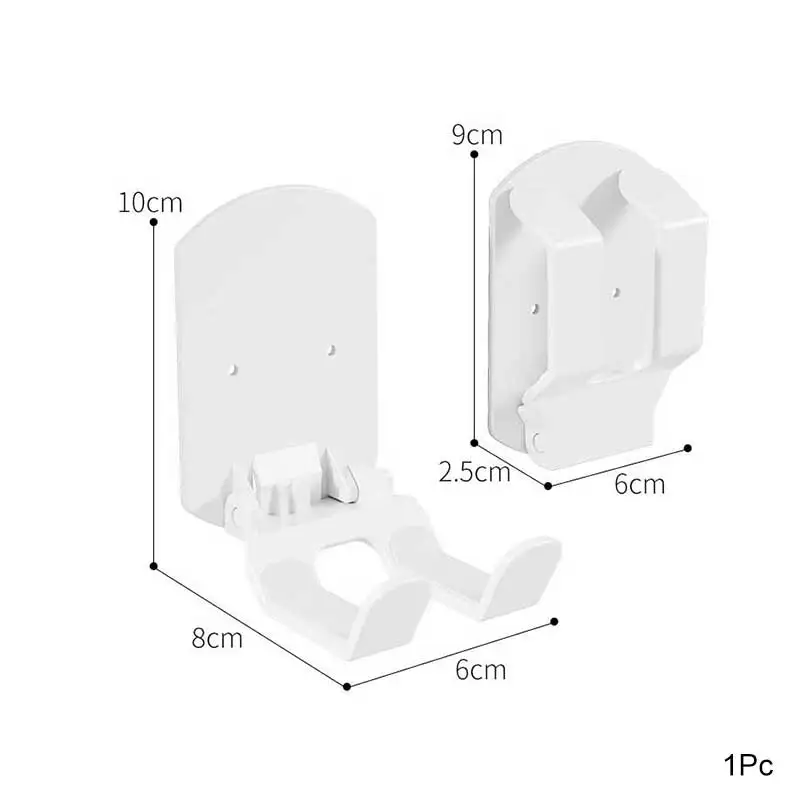 Universal Adhesive Headphone Wall Mount and Under-Desk Holder