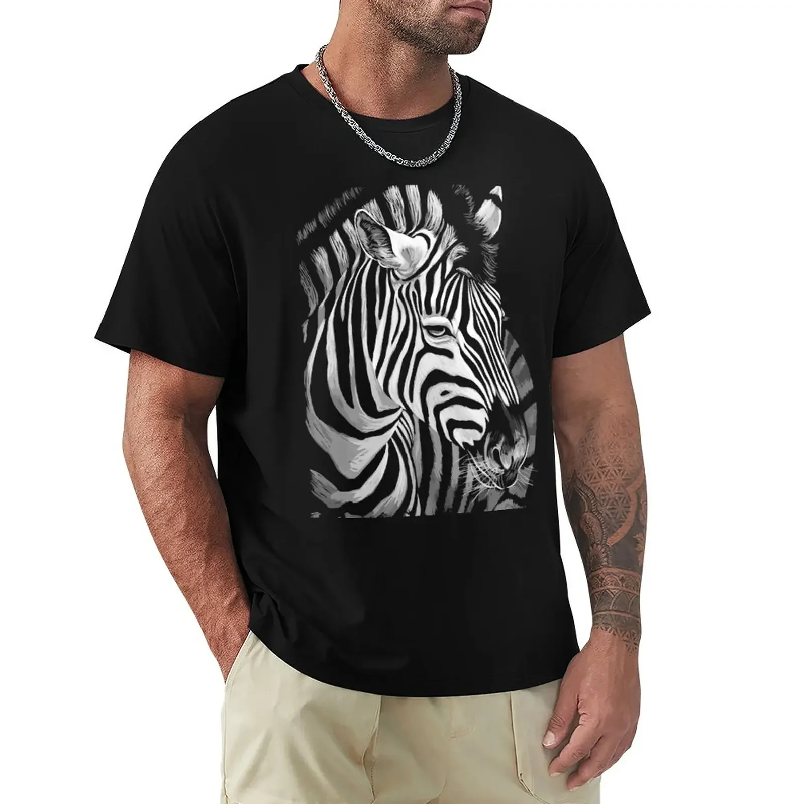 

Zebra Painting T-Shirt hippie clothes cute clothes vintage clothes mens champion t shirts