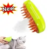 Steam Brush Electric Sprayer For Massage Pet Grooming Tool Shedding 3 In 1 Electric Sprays Massage Combs Cat Dog Steamy Brush 6