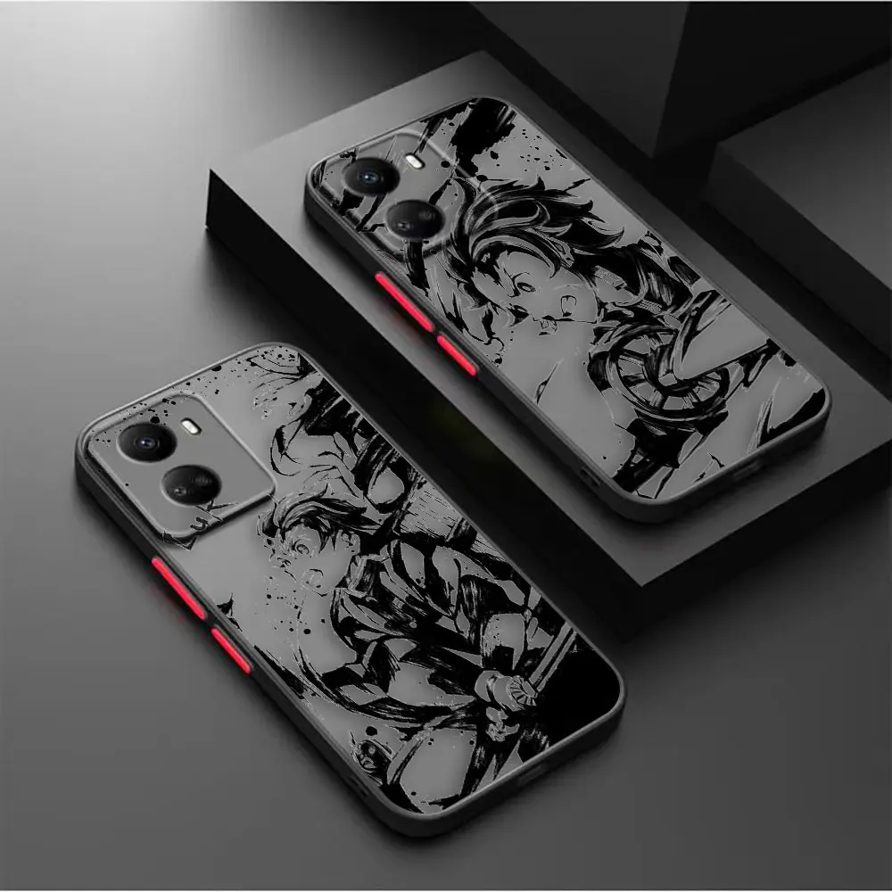 

Matte Phone Case for Huawei NOVA Y70 9 8SE 8 7SE 7I 7 6 5I 5 4 3I 4G 5G Edge PC Case Funda Capa Shell Anime Demon Slayer Kimetsu