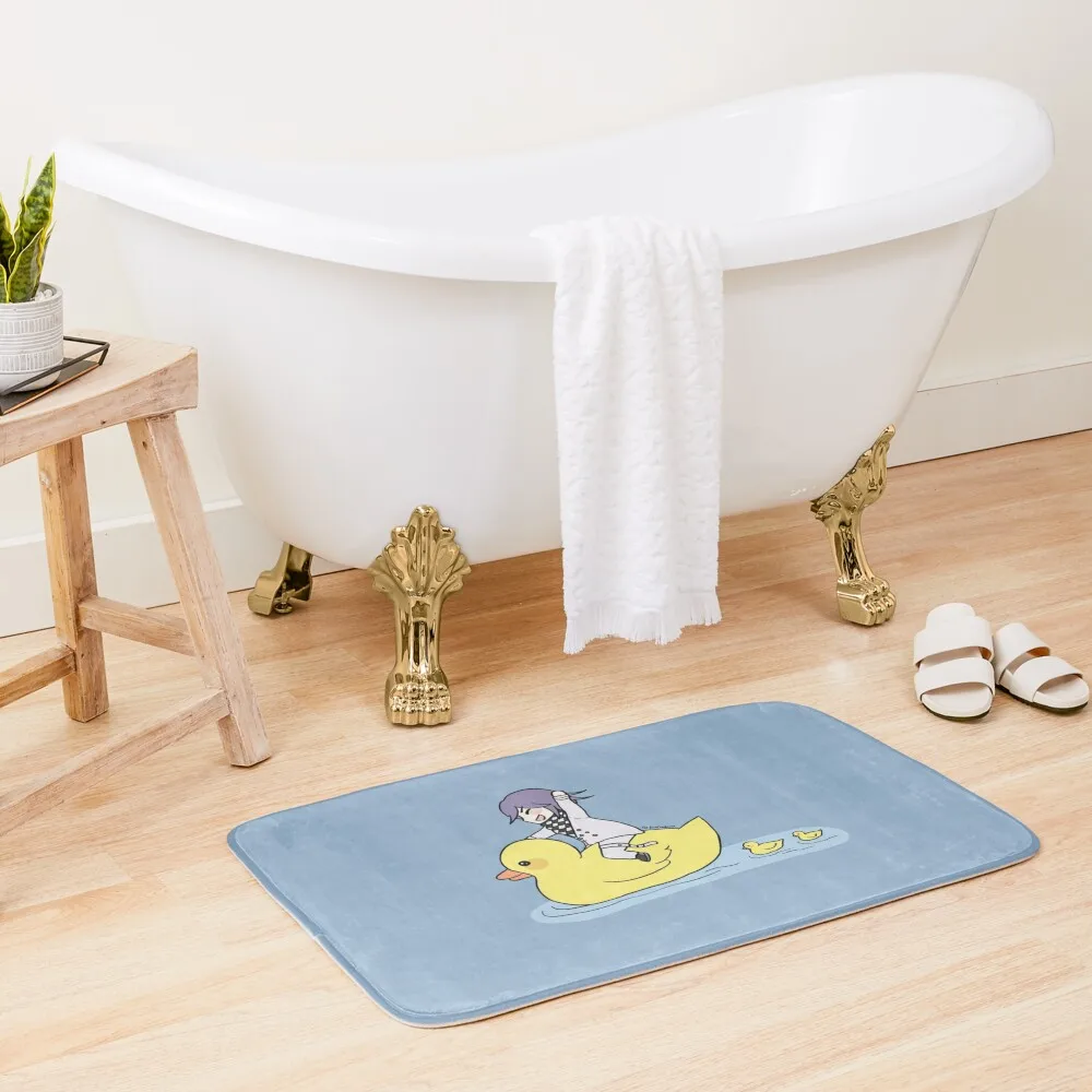 

Kokichi's Rubber Ducky Army Bath Mat Carpet Living Room Bathroom Supplies Non Slip Carpet Non-Slip Pad DoorFor The Door Mat