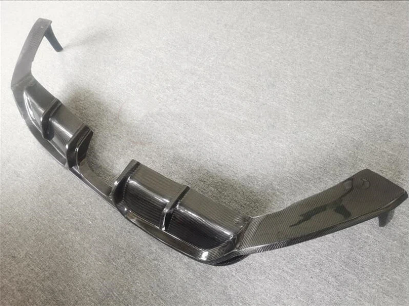 For Porsche Boxster 981 2013-2016 Real Carbon Fiber Front Lip Rear Diffuser Body Side Skirt Kit Vent Cover Trunk Spoiler Refits - - Racext 35