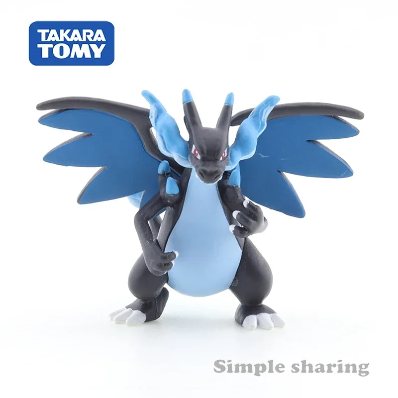 Pokemon Tomy Mega Charizard X Figura Figura Moncolle Tomy Pokemon