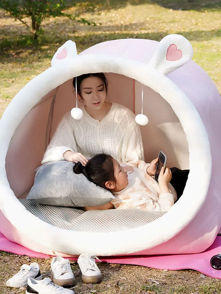 Human Doghouse Oversized Pillow Mattress Tops Sleeping Bed Home Camping Tent Children's Caveolae Space Birthday Gift Ideas