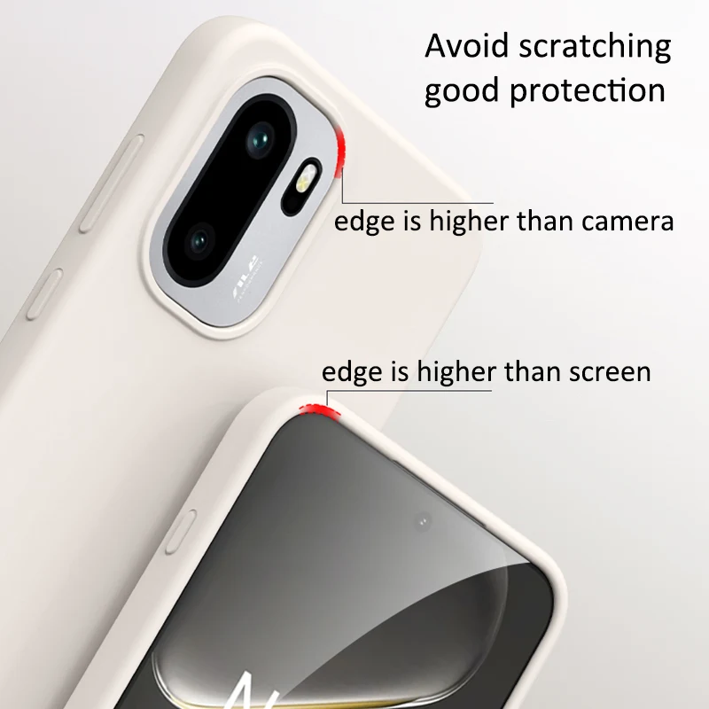 Premium Genuine Liquid Silicone Case - High Quality Protection