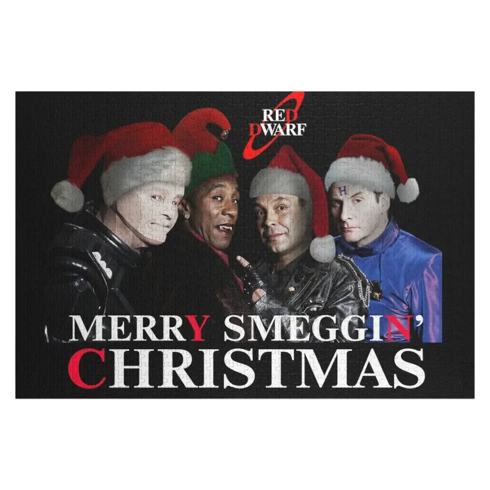 

MERRY SMEGGIN CHRISTMAS Jigsaw Puzzle Adult Wooden Wooden Decor Paintings Puzzle
