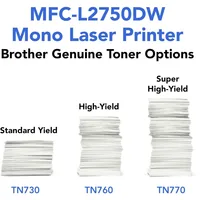 MFCL2750DW Monochrome All-in-One Wireless Laser Printer, Duplex Copy & Scan, Includes 4 Month Refresh Subscription Trial 2