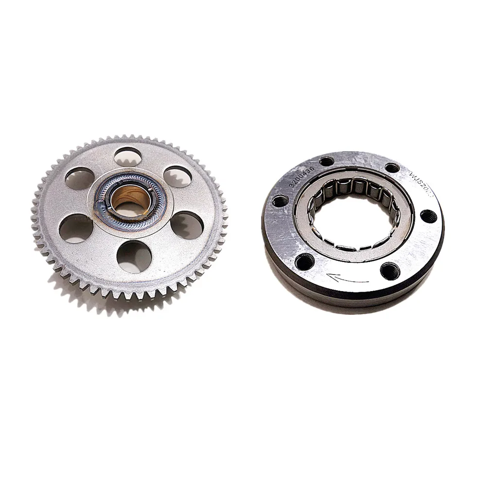 Motorcycle Overrunning Clutch Starting Big Gear Starting Plate For Benelli TRK502 502X BJ500GS