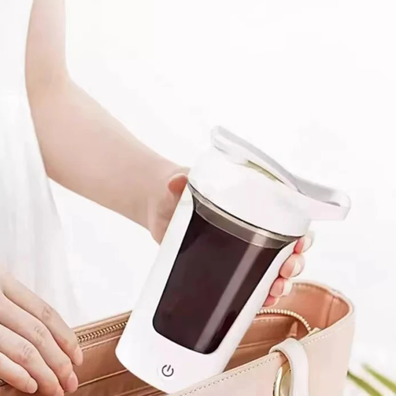 450ML Portable Recharge Electric Shaker Bottle Protein Blender