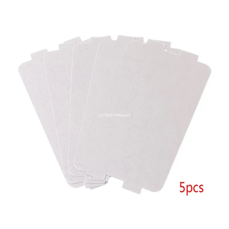 Microwave Oven Mica Plate Sheet 5Pcs Thick Replacement Part 107x64mm For Midea