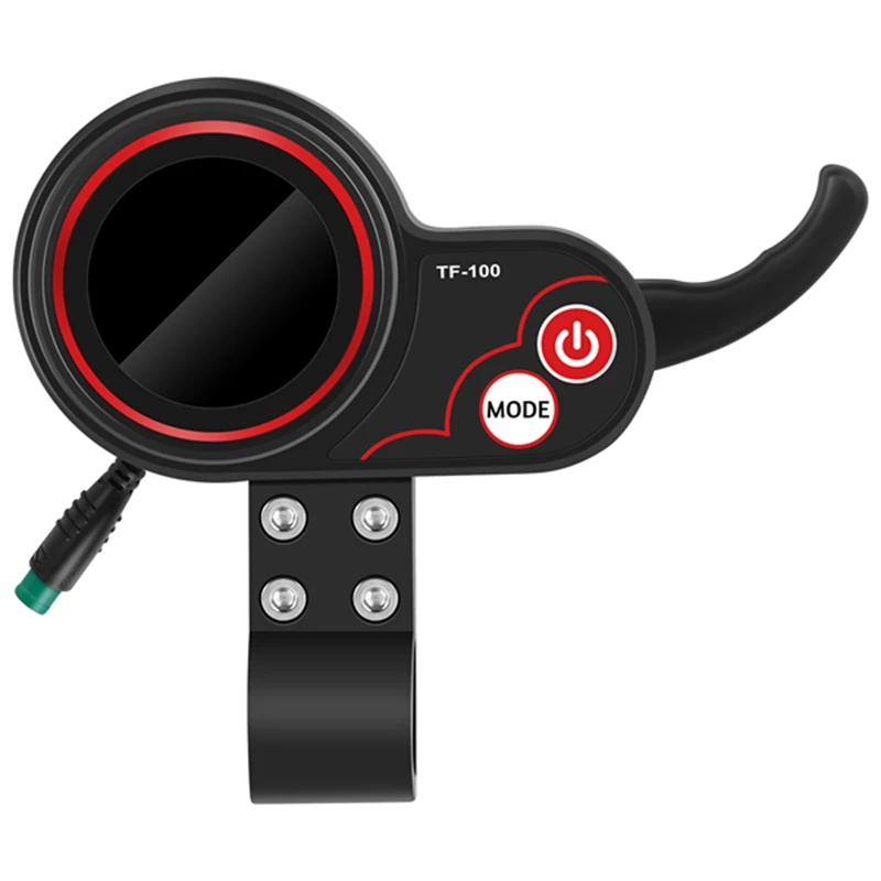 

36/48V LED Display With Throttle Display Speed Mileage Battery Failure Prompt 5- Pin Connector For Electric Scooter