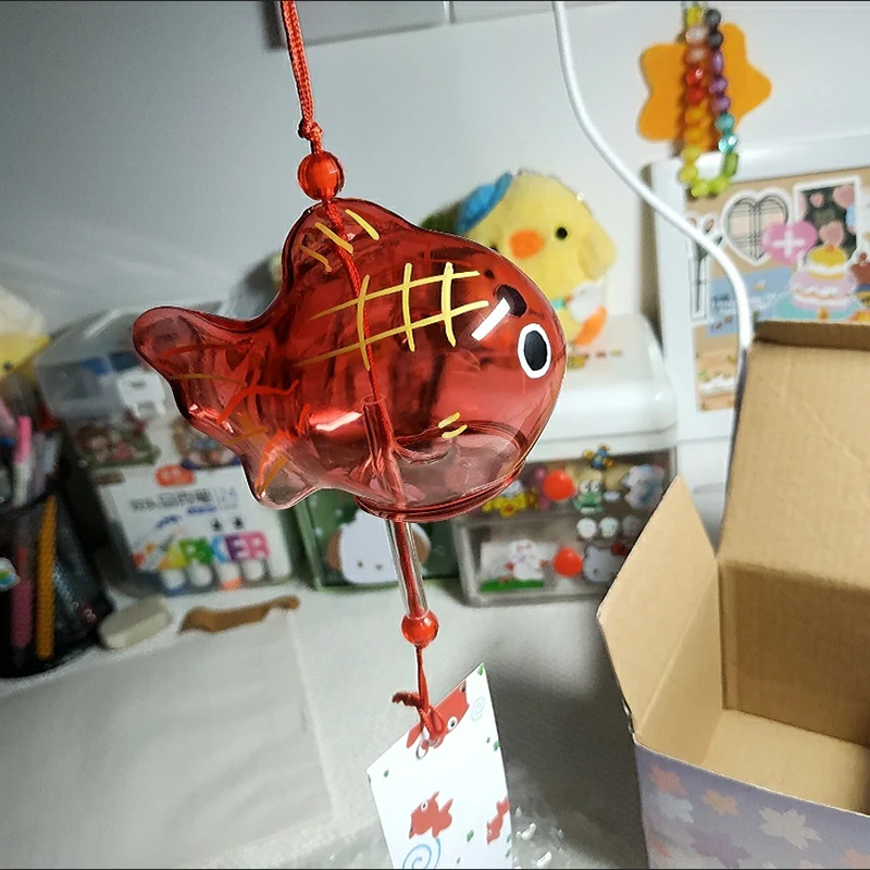 Furin – Sagoma di Pesce Rosso - Campane a vento Giapponesi 20 Furin – Sagoma di Pesce Rosso - Campane a vento Giapponesi - immagine 16