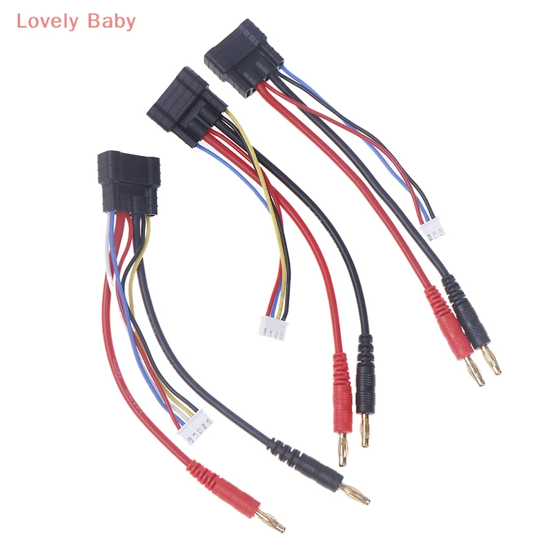 TRX ID mâle Compatible chargeur plomb 4S/3S/2S Lipo batterie balles connecteur câble de charge à 4mm banane pour TRX RC voiture – Image 4