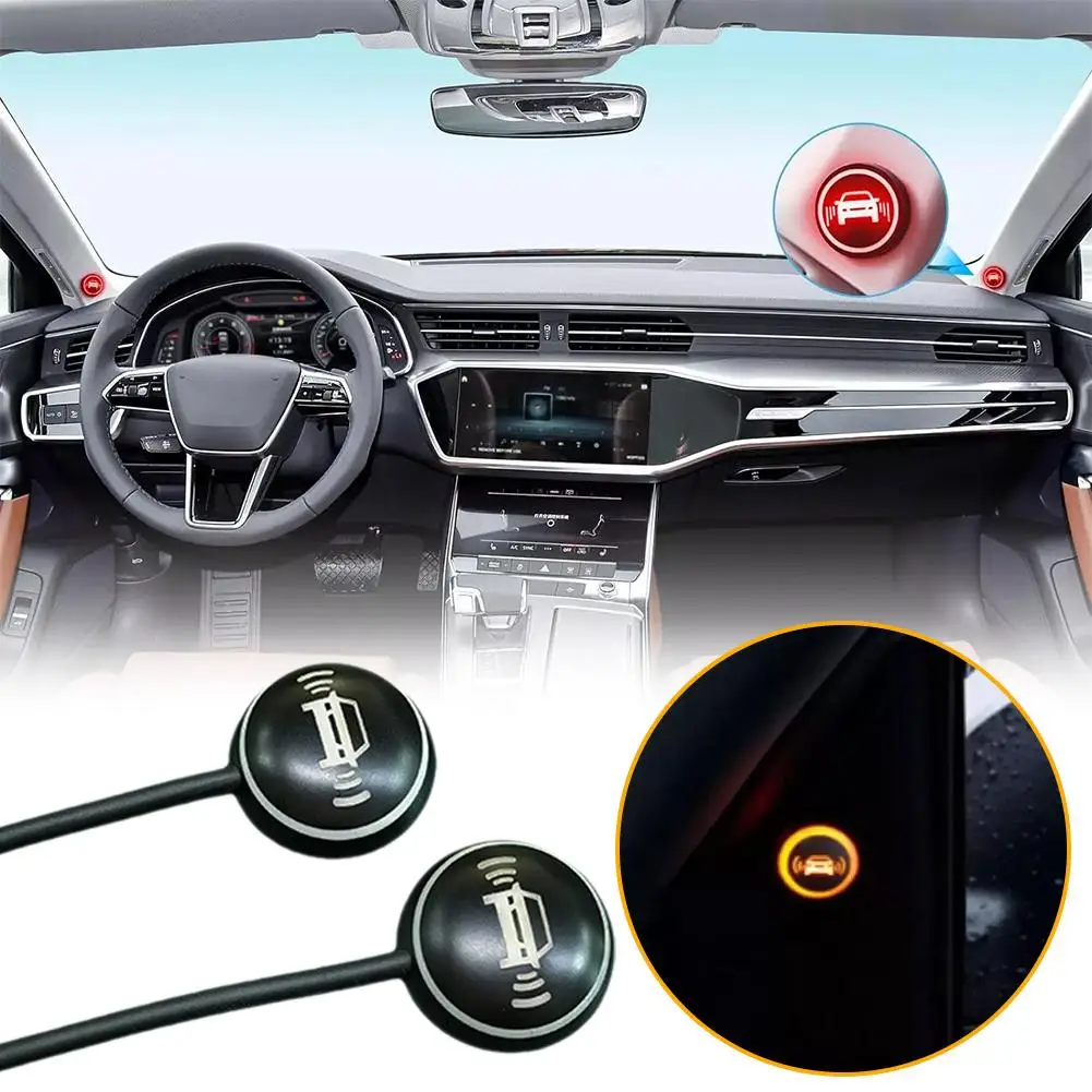 2-Pack Car Blind Spot Detection System with Lane Change Warning Assist Accessories Light Vehicle Driving Alarm Kit Safety I3S1