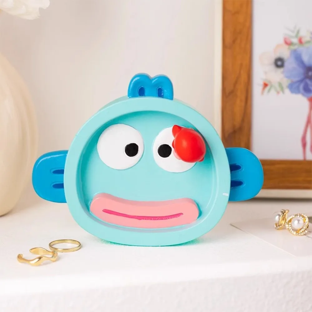 

Kawaii Anime Cute Sanrio HANGYODON Resin Artware Furniture for Display Accessory Storage Tray Desktop Decoration Holiday Gift