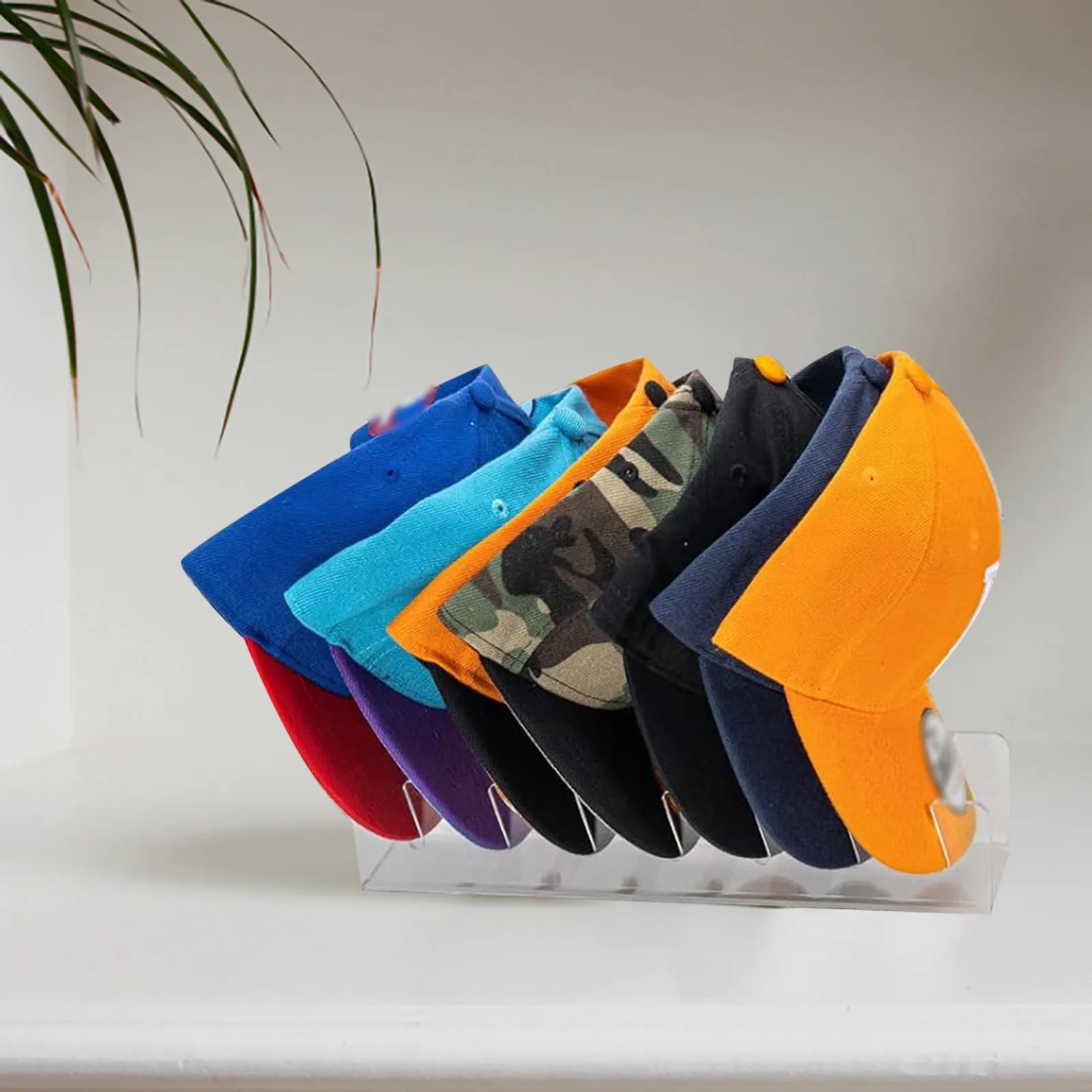 

Hat Holder Storage Organizer Clear Pockets Protect Hat Rack Door Holder Hanger Storage Rack For Baseball Caps Bedroom No Install