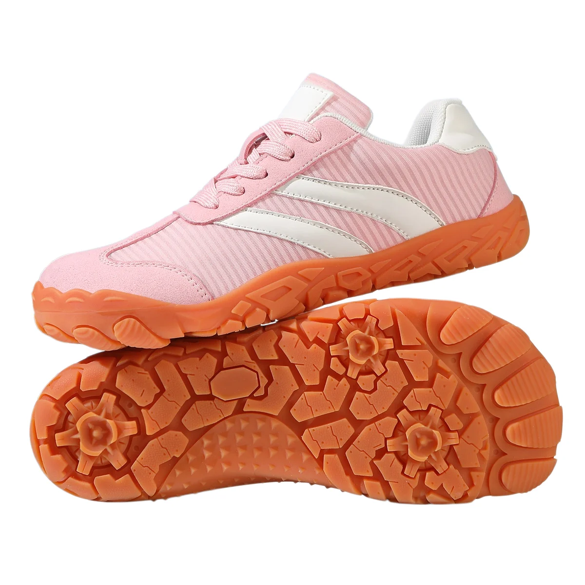 Versatile Barefoot Comfort Sneakers with Wide Toe and Non-Slip Sole