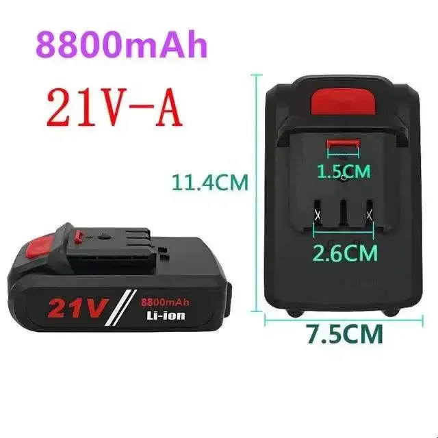 

21V 36v 9800mah Electric Tool General Rechargeable Lithium Battery Electric Screw Driver Drilling Machine Li-ion Dough