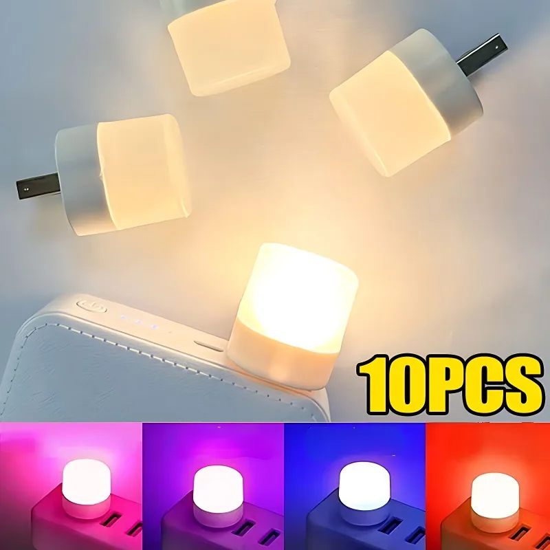 

1-10 шт., USB-лампа для чтения, с защитой глаз