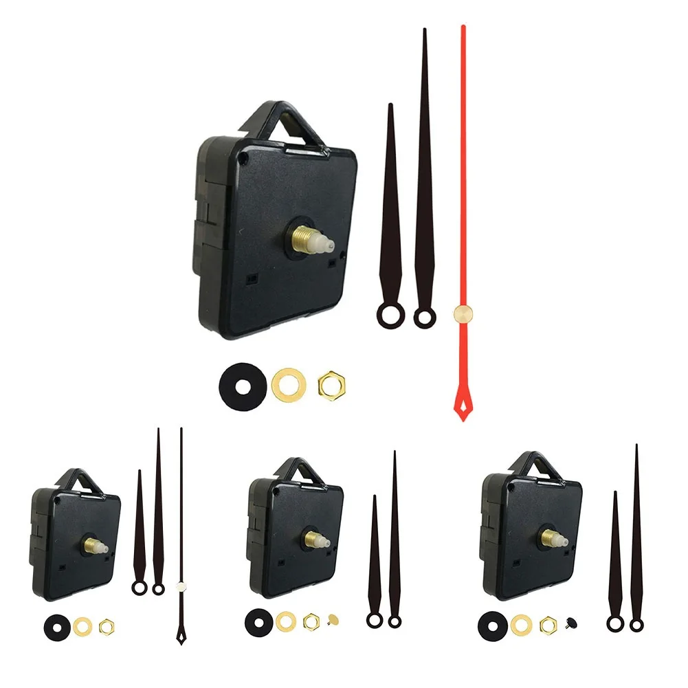 Quartz Clock Movement Motor Mechanism Pointer Kit Replacement High Torque DIY Clocks Making Household Wall Decoration Plastic 6