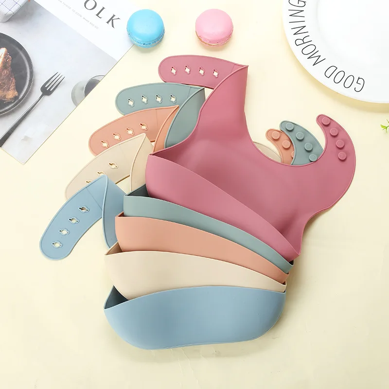 Description Picture 2 of itemIns Baby Bibs 3D Slicone Waterproof Bibs Adjustable Size Baby Feeding ToolsSaliva Dripping Towel Children Scarf BPA Free Baberos