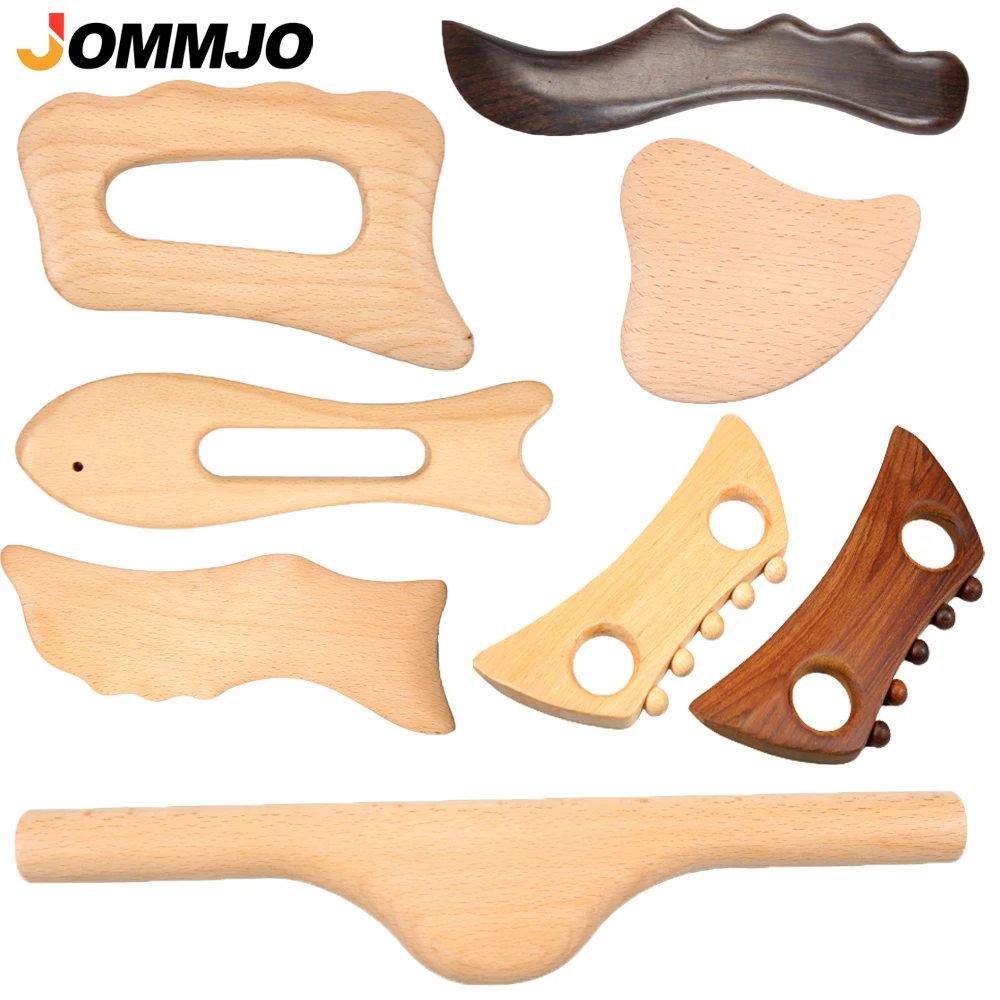 

1Pcs Gua Sha Massage Tool,Wooden Gua Sha Scraping Massage Tool,Gua Sha Tool for SPA Acupuncture on Face,Back,Arms,Neck,Shoulder