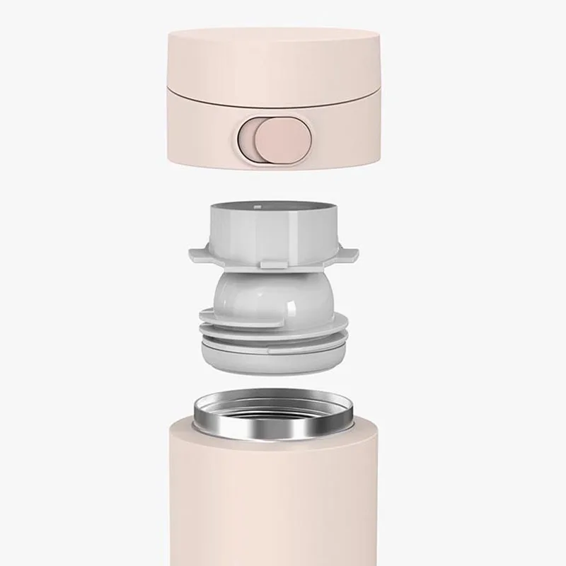 Original Xiaomi Water Cup 2 480mL Thermos Keep Warm/Cold Cup Travel Portable 316L Stainless Steel Lock Design Single hand Open
