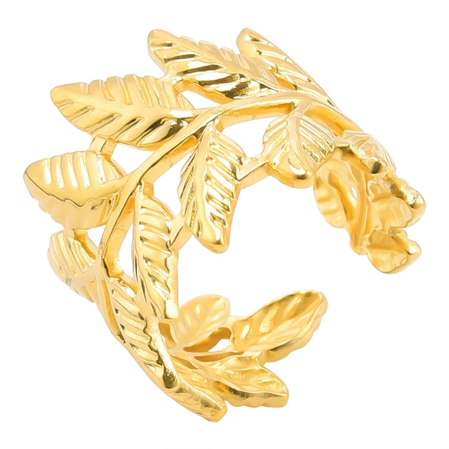 88267-e18b0c.jpg Bagues ouvertes bohème en émail blanc, couleur or, luxe, irrégulier, en acier inoxydable, réglable, bijoux de charme pour femmes, cadeaux