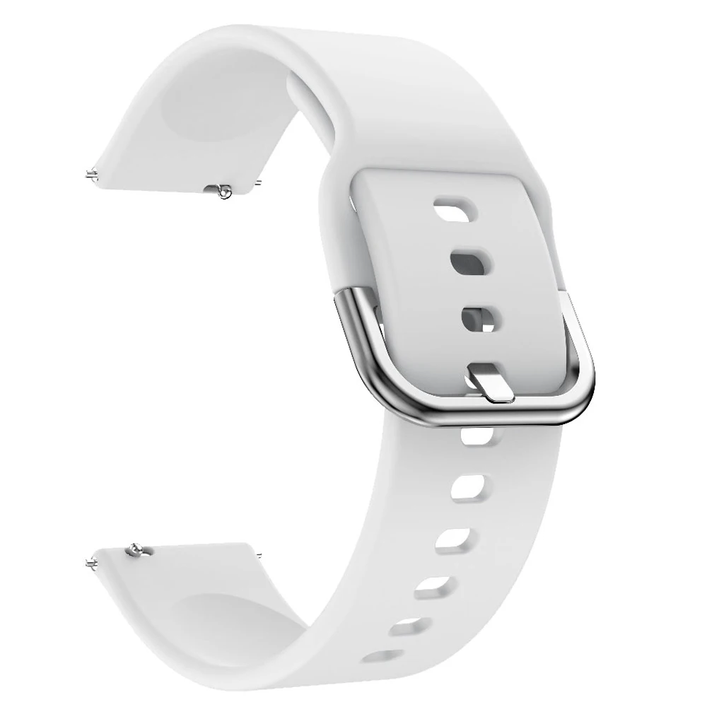 Silicone Sport Wristband - 20mm Soft Strap