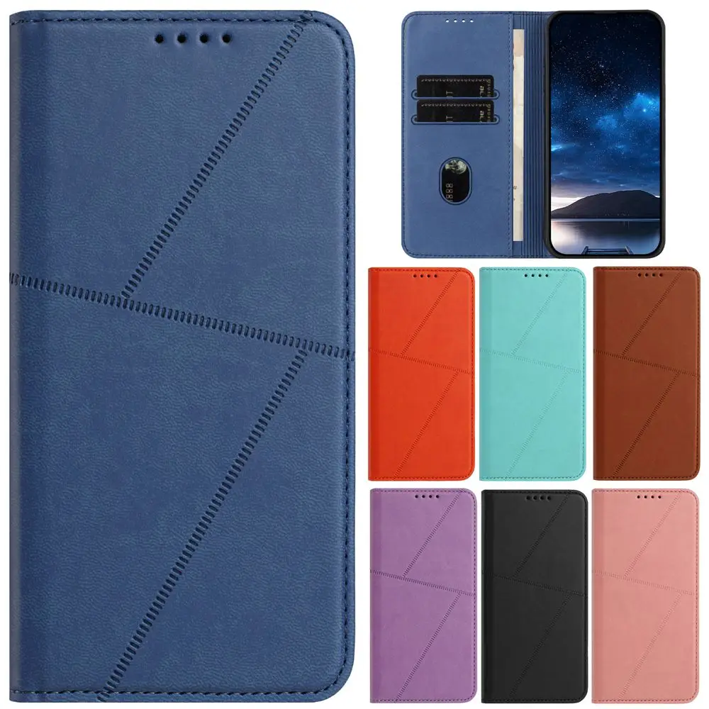 Magnetic Flip Leather Cover Phone Case