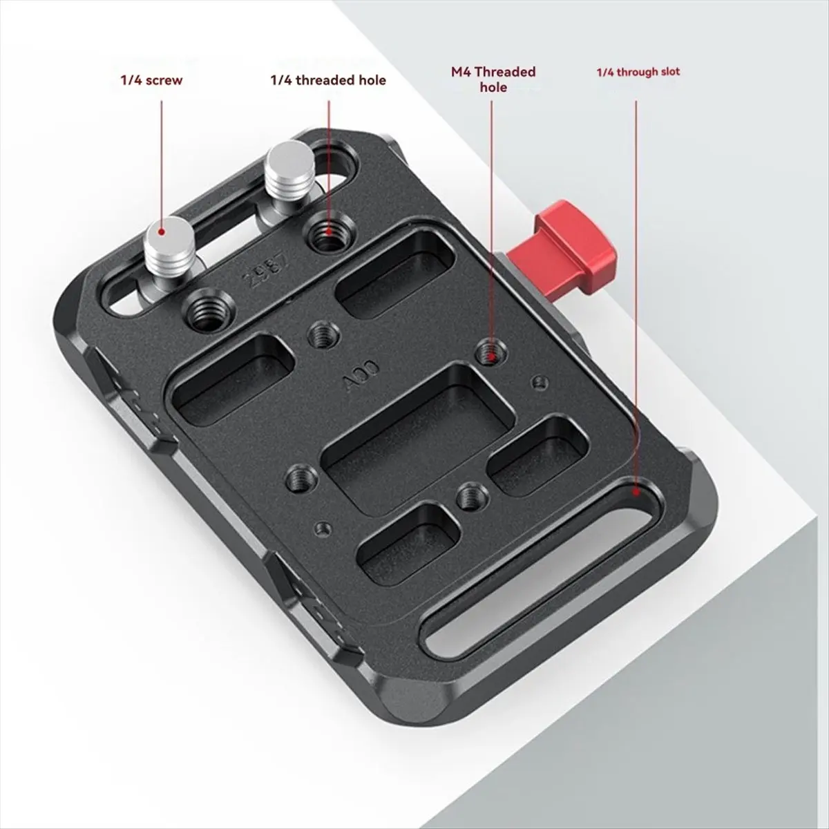 M05K SmallRig 미니 V 마운트 배터리 플레이트 범용 카메라 액세서리용 게 모양 클램프가 있는 V-록 마운트 배터리 플레이트