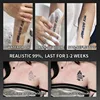 1Pcs Rose Waterproof Temporary Tattoo Stickers, Long-lasting Waterproof for One to Two Weeks, Suitable for Chest, Arm, Leg. 5