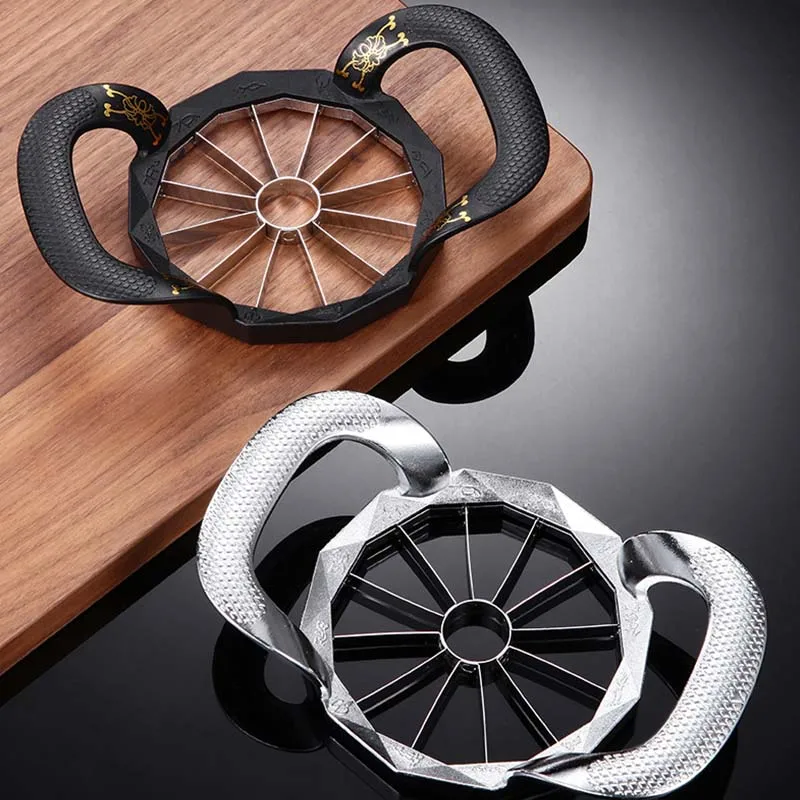 304 Stainless Steel Apple Cutter Fruit Slicer Apple Corer Pear Cutters Knife Peeler Cut Tool Kitchen Accessories 1pcs