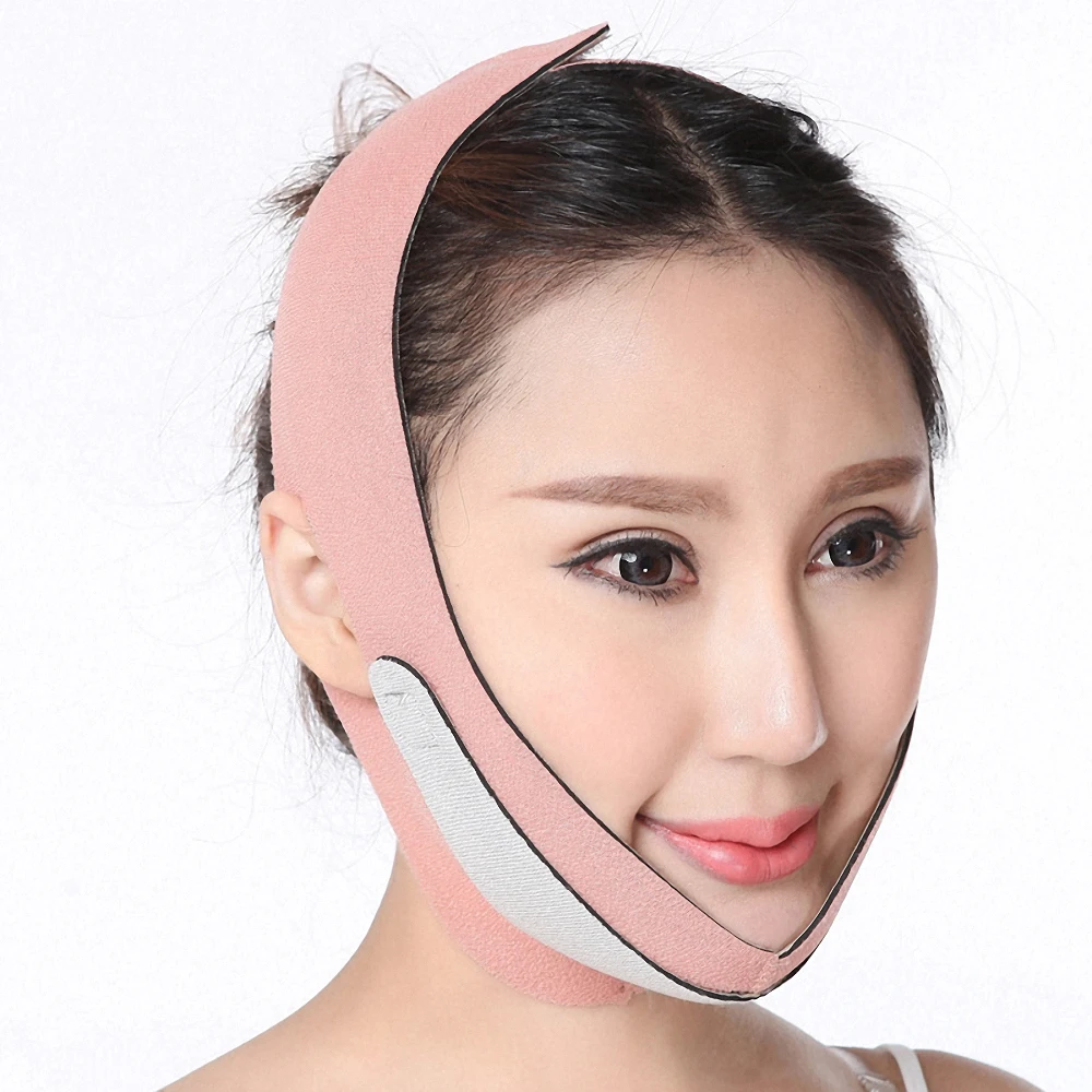Elastic Face V Shaper Sport Facial Slimming Bandage Beauty Woman Tape