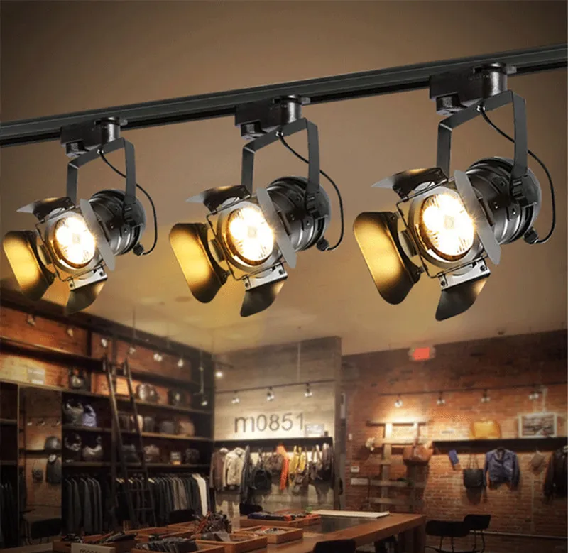 NETTLIFE Lampadario a Soffitto per Soggiorno Lampada a Sospensione Vintage con 6 Lampade E27 Nere Stile Industriale | Leroy Merlin