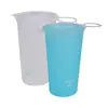 200ml Folding Water Cup TPU Soft Sports Cups Foldable Marathon Running Water Cup Large Mouth Sport Drinking Cup For Camping