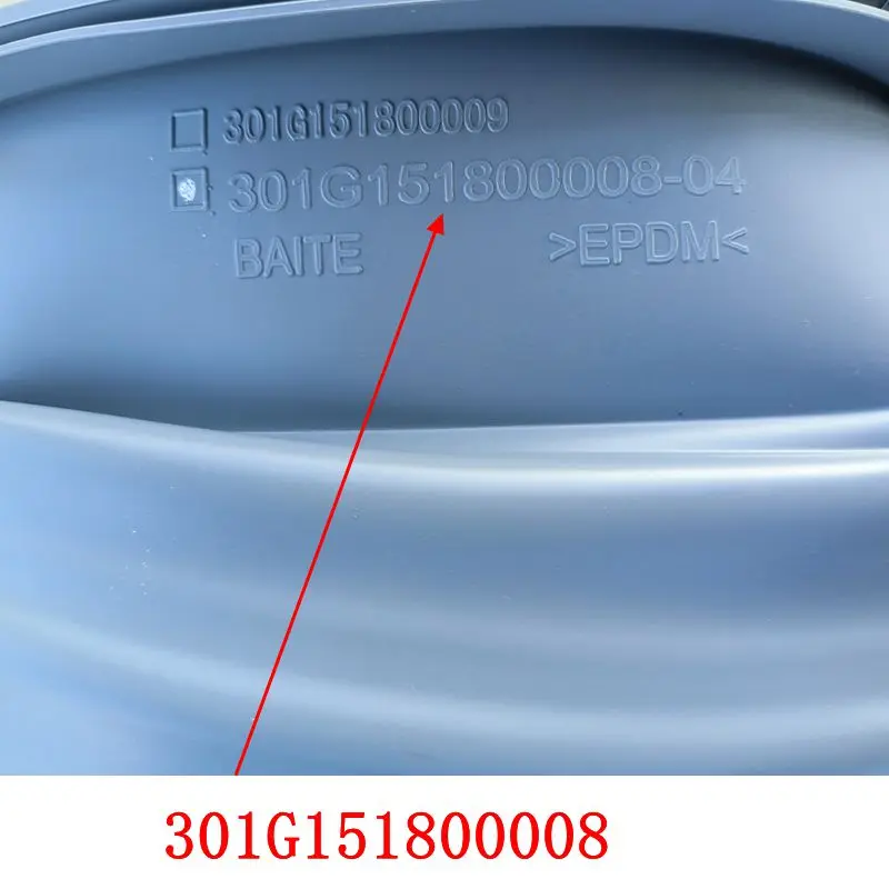 Cuff Hatch for Sanyo drum washing machine 301G151800008 Waterproof rubber sealing ring manhole cover parts