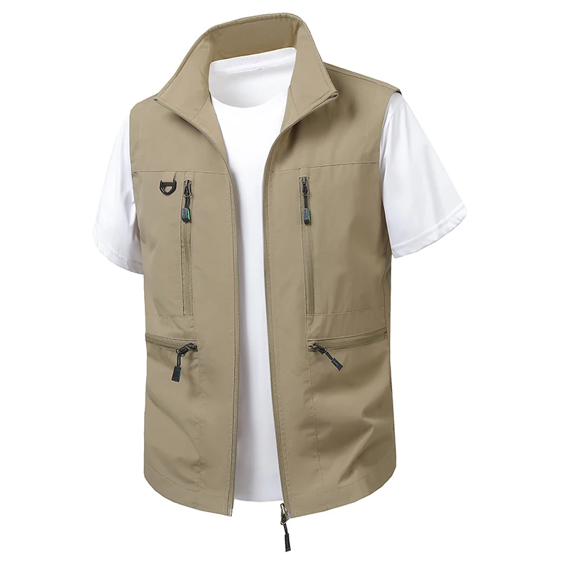 Description Picture 6 of itemMen's Brand New High-quality Outdoor Sports Fishing Casual Windproof Sleeveless Vest Comfortable Breathable Autumn Winter Vest