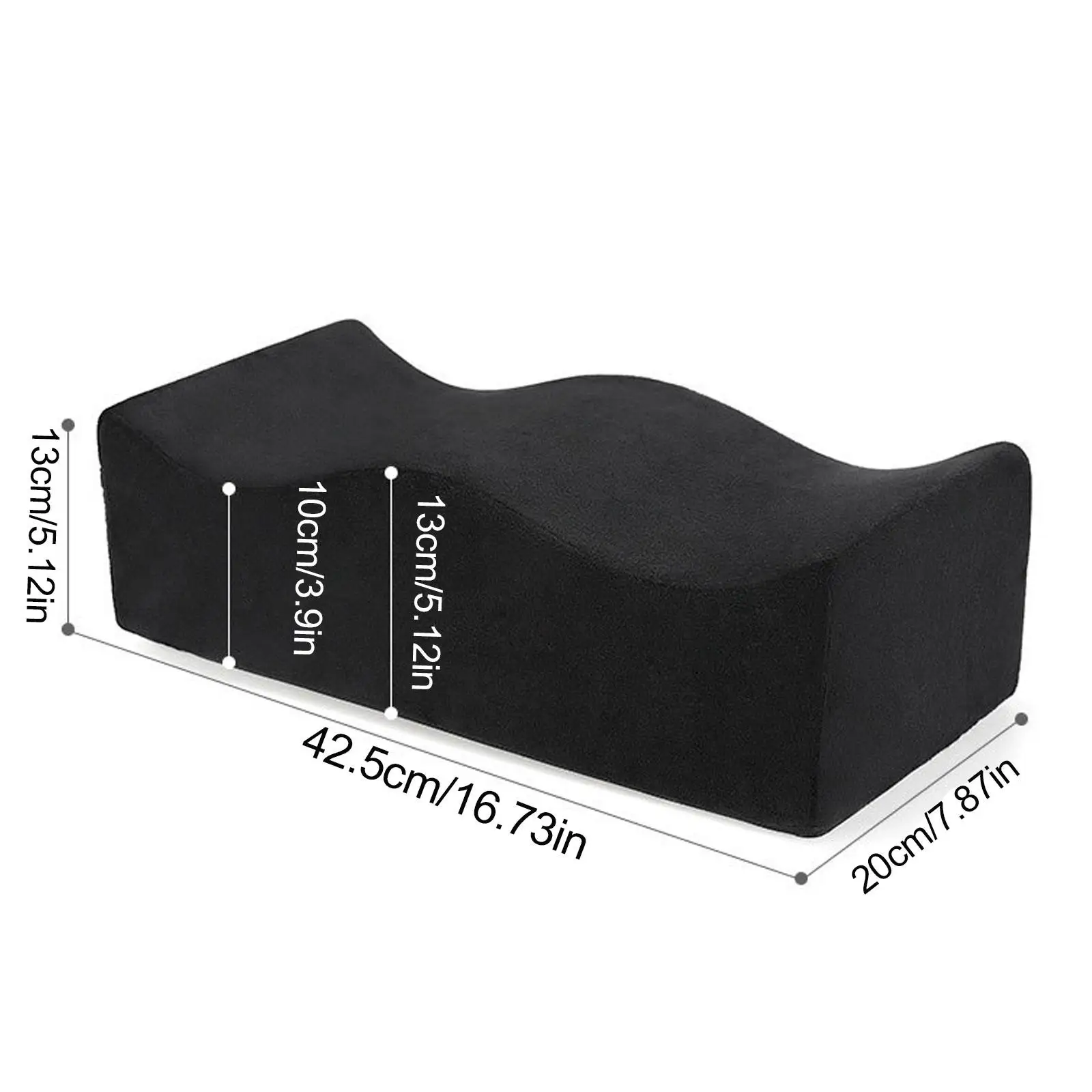 Foam Buttock Cushion Sponge BBL Pillow Seat Pad Butt Lift Pillow for Hemorrhoids Surgery Recover Hip Body Joint Pain Relief Pad 5
