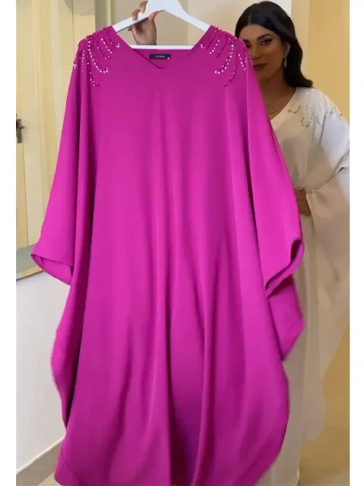 Abayas For Women Dubai Luxury 2023 African Muslim Fashion Party Dresses Caftan Marocain Evening Gown Boubou Robe Djellaba Femme